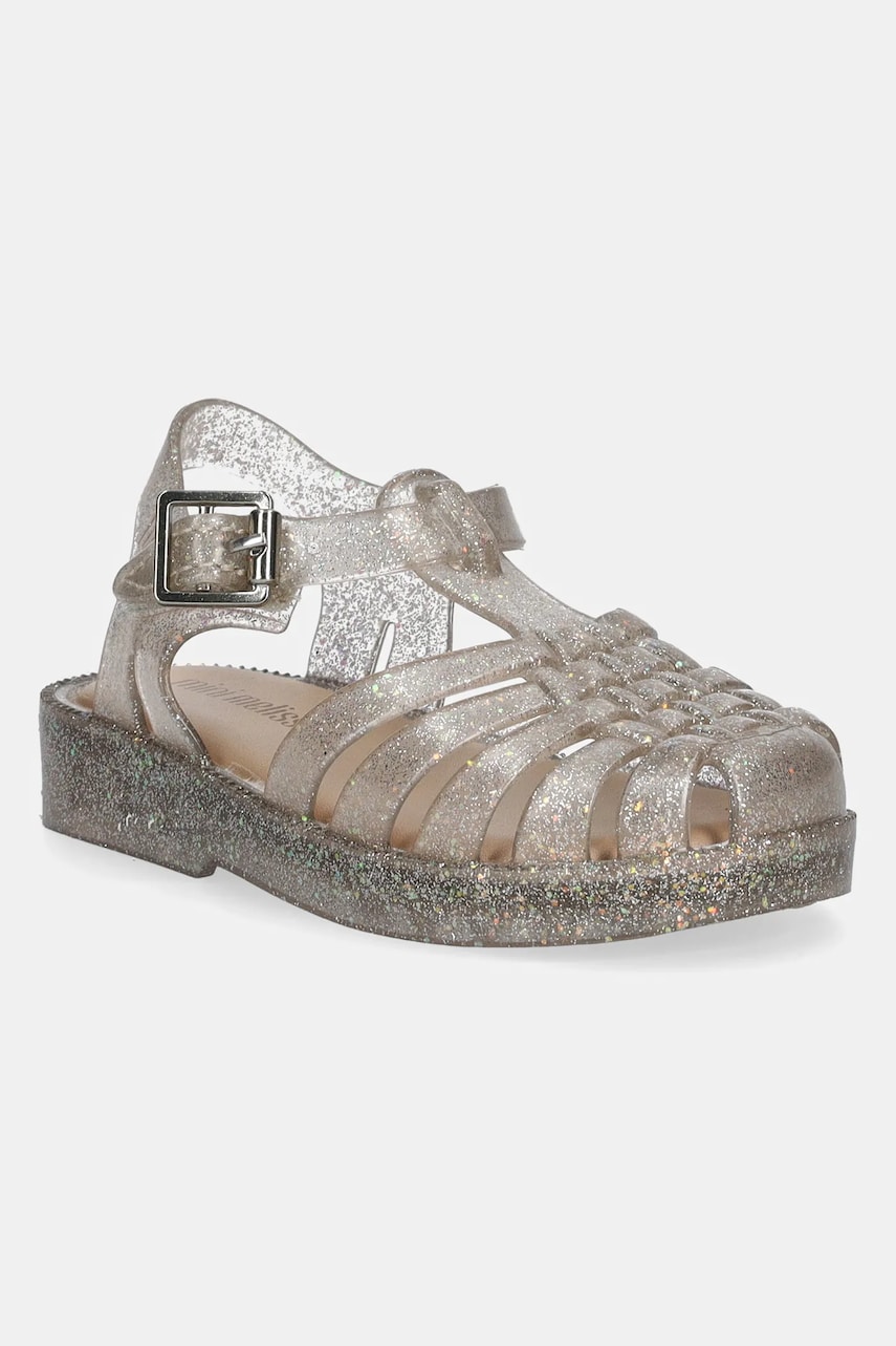 Melissa sandale POSSESSION SHINY culoarea transparent, M.33522 Melissa sandale POSSESSION SHINY culoarea transparent, M.33522