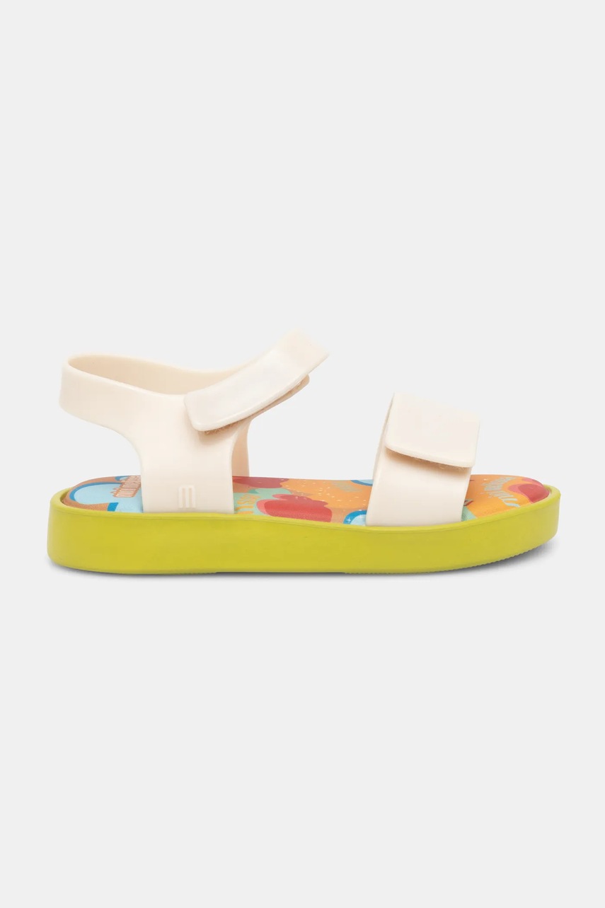 Сандалии Melissa JUMP PRINT цвет бежевый M.33663 Сандалии Melissa JUMP PRINT цвет бежевый M.33663