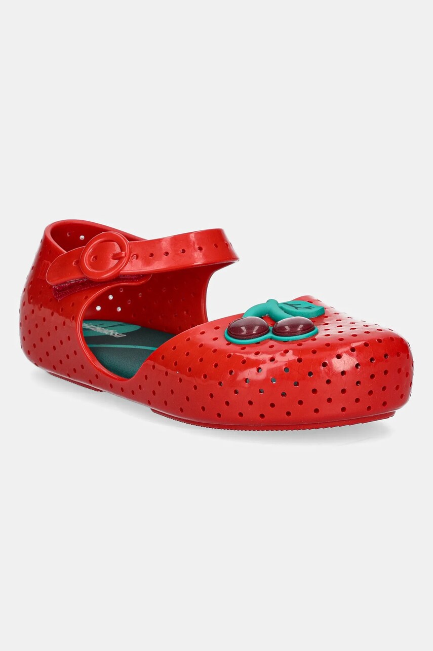Levně Dětské balerínky Melissa FURADINHA červená barva, M.35980