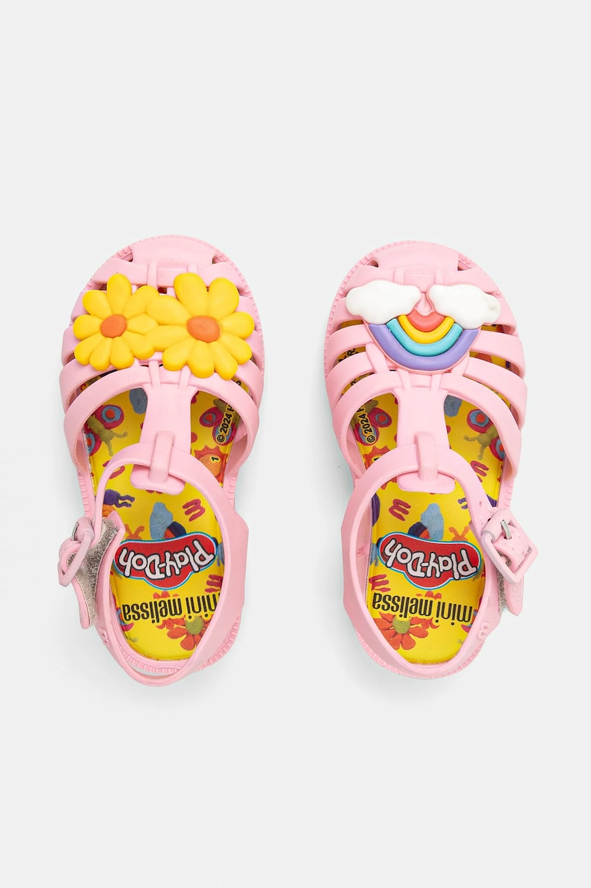 Melissa sandale POSSESSION + PLAY DOH culoarea roz, M.35987 Melissa sandale POSSESSION + PLAY DOH culoarea roz, M.35987