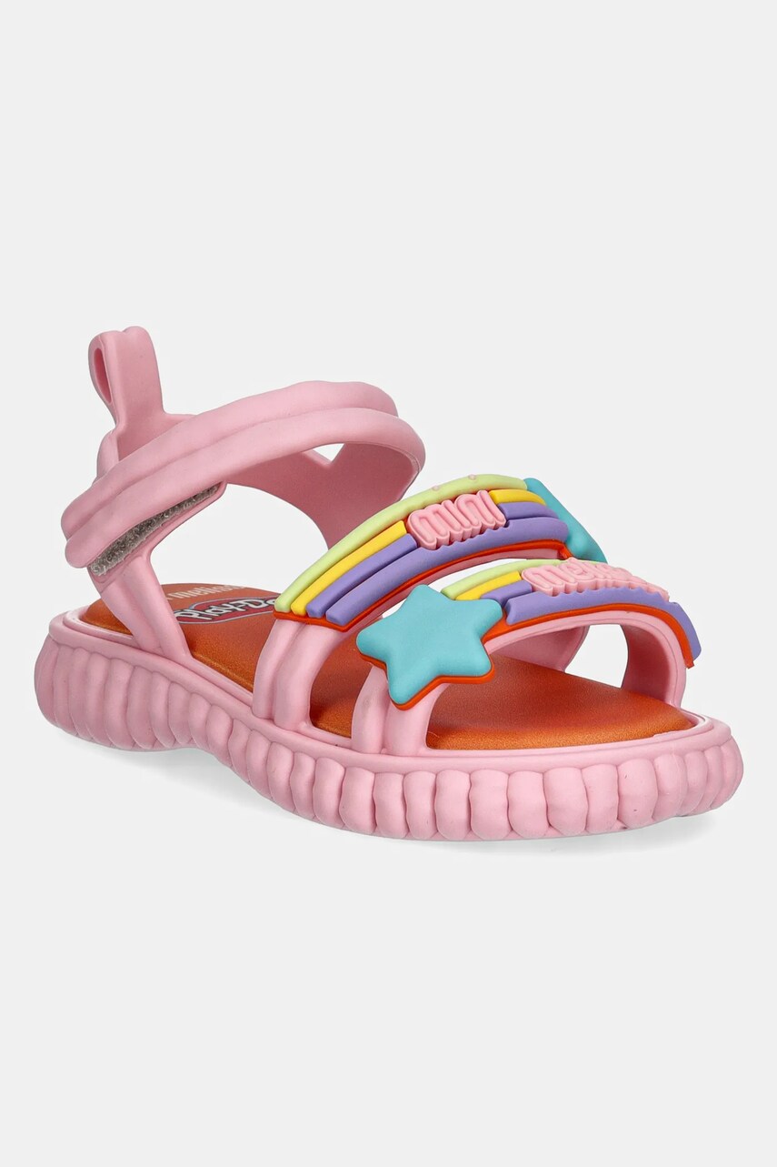 Melissa sandale copii CREATE + PLAY DOH culoarea roz, M.35989 Melissa sandale copii CREATE + PLAY DOH culoarea roz, M.35989