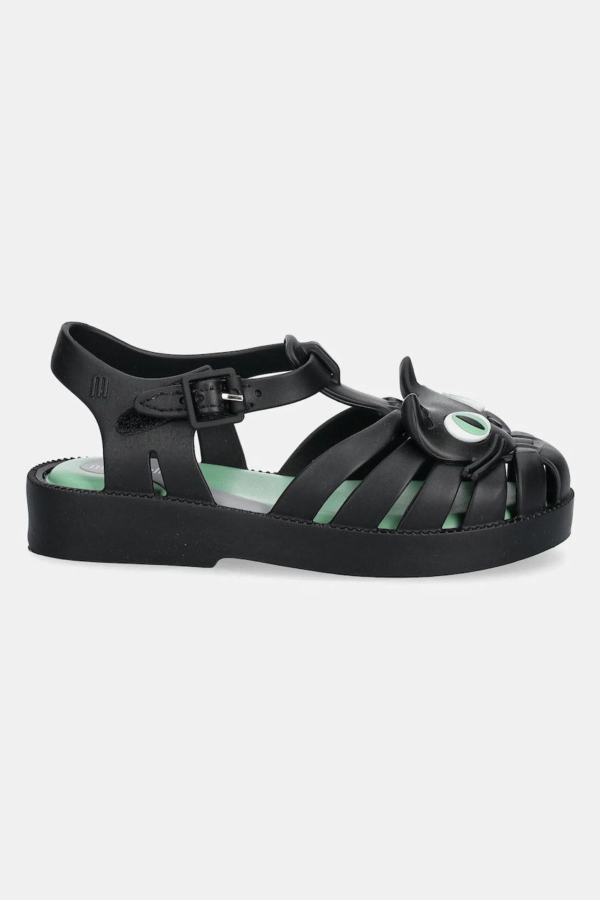 Детские сандалии Melissa POSSESSION CAT цвет чёрный M.36130 Детские сандалии Melissa POSSESSION CAT цвет чёрный M.36130