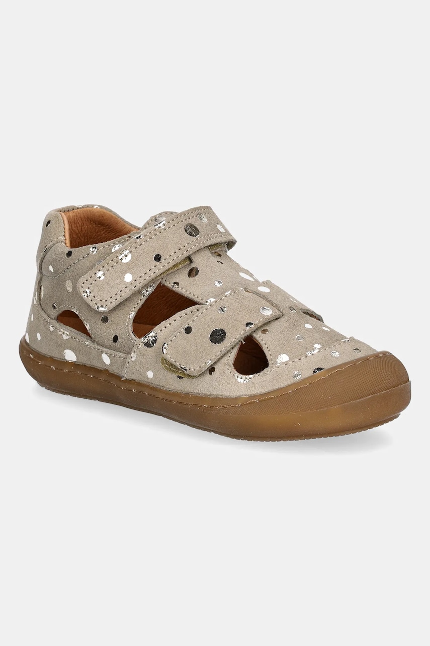 Froddo sandale din piele intoarsa pentru copii OLLIE SANDAL culoarea bej, G2150186 Froddo sandale din piele intoarsa pentru copii OLLIE SANDAL culoarea bej, G2150186