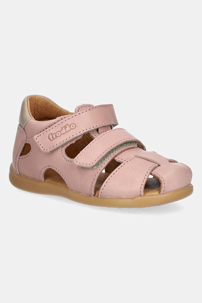 Froddo sandale din piele pentru copii DALLAS culoarea roz, G2150200