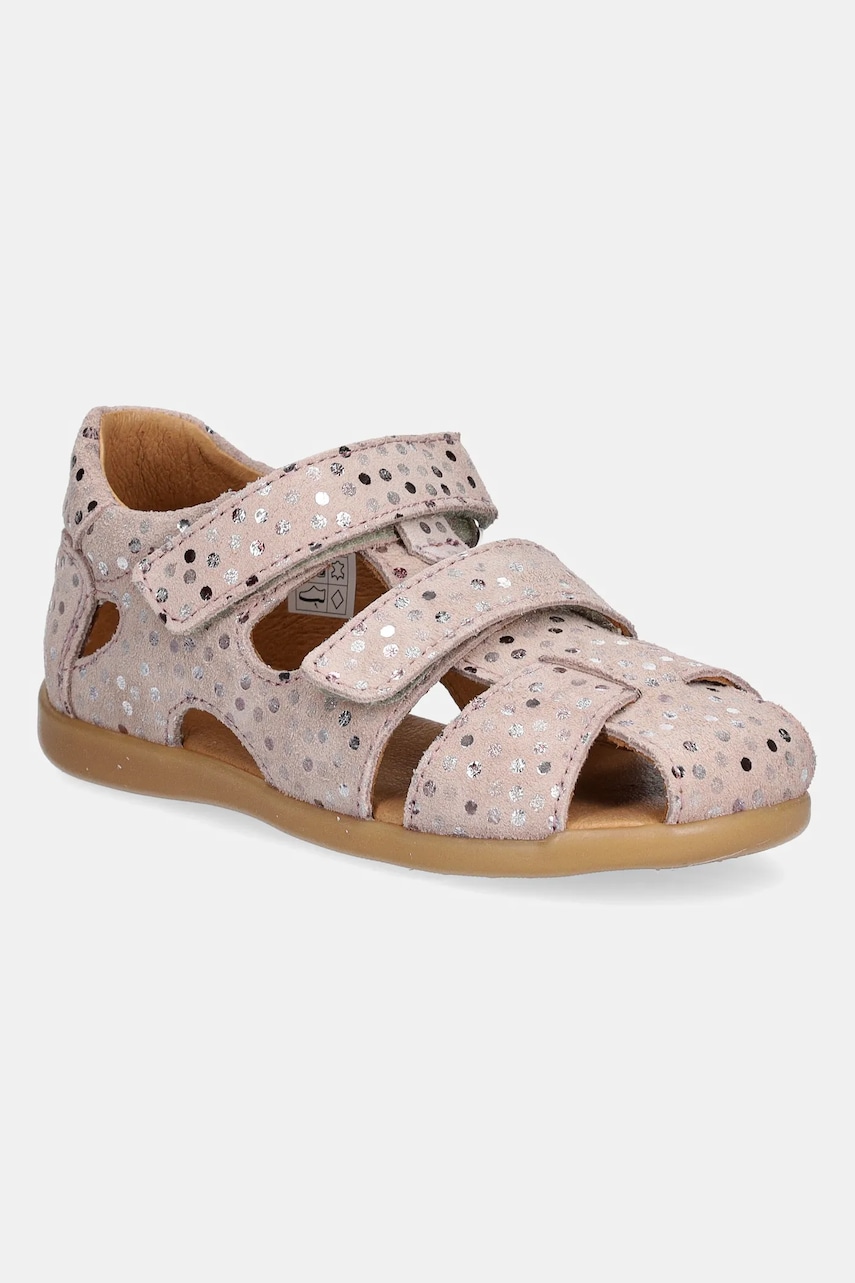 Froddo sandale din piele intoarsa pentru copii DALLAS culoarea roz, G2150200 Froddo sandale din piele intoarsa pentru copii DALLAS culoarea roz, G2150200