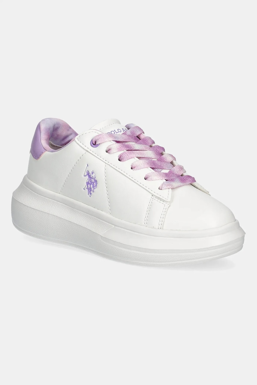 U.S. Polo Assn. sneakers pentru copii HELIS013 culoarea alb, HELIS013K/5Y3