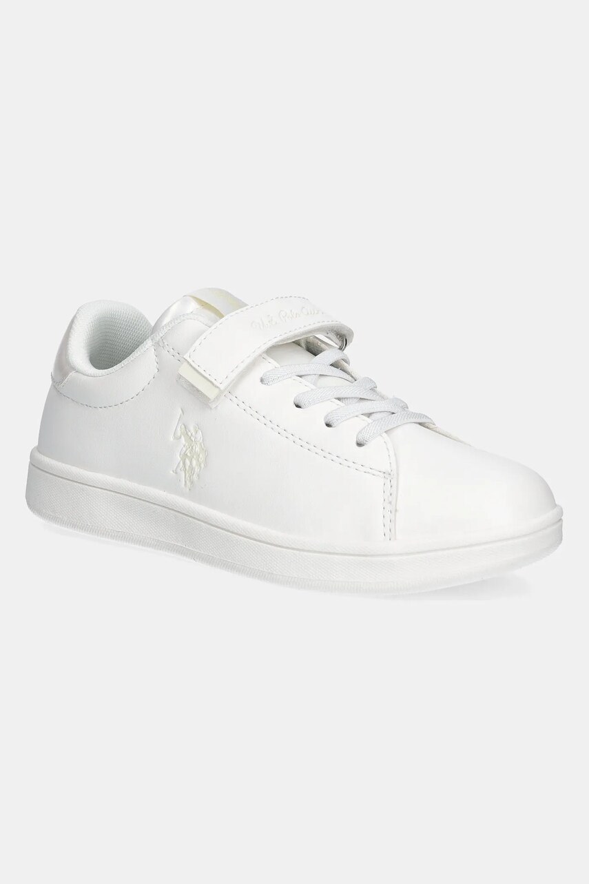 U.S. Polo Assn. sneakers pentru copii TRACE003 culoarea alb, TRACE003K/5Y2