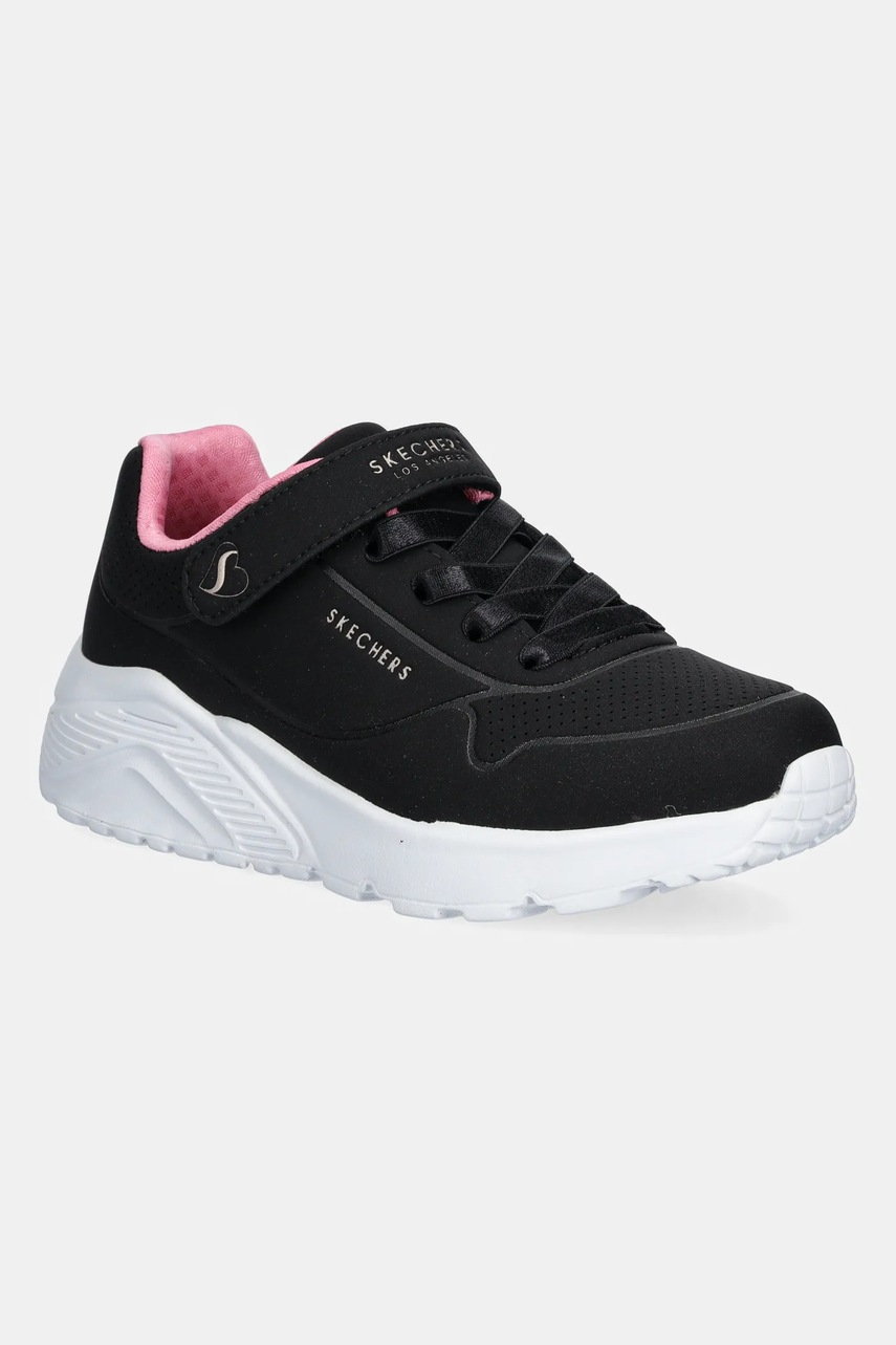 Skechers sneakers pentru copii UNO LITE culoarea negru, 310451L