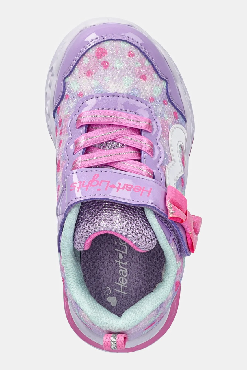 Skechers Detské tenisky Skechers FLUTTER HEART LIGHTS (obrázok 4)