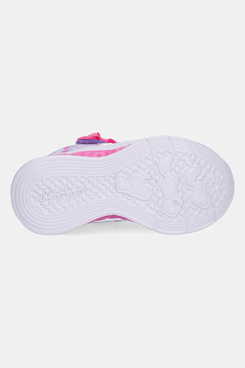 Skechers Detské tenisky Skechers FLUTTER HEART LIGHTS (obrázok 5)