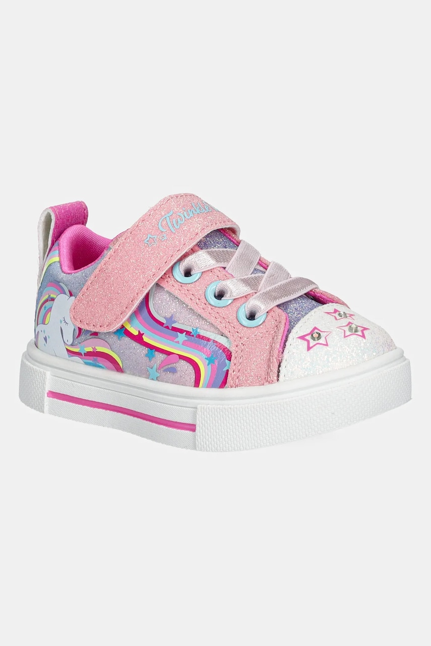 Skechers teniși TWINKLE SPARKS culoarea roz, 314818N Skechers teniși TWINKLE SPARKS culoarea roz, 314818N
