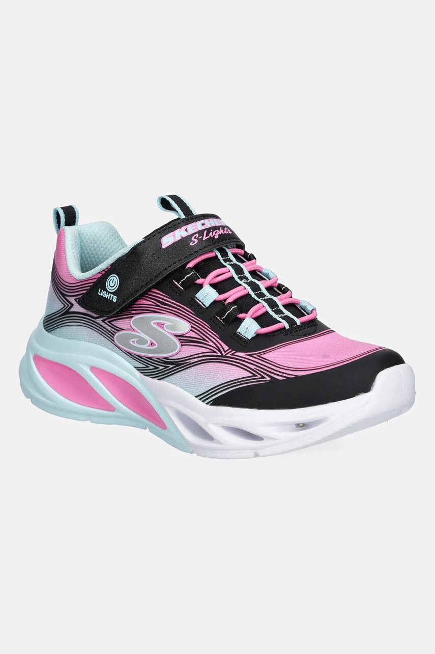 Levně Sneakers boty Skechers COSMIC GLOW černá barva, 303712L