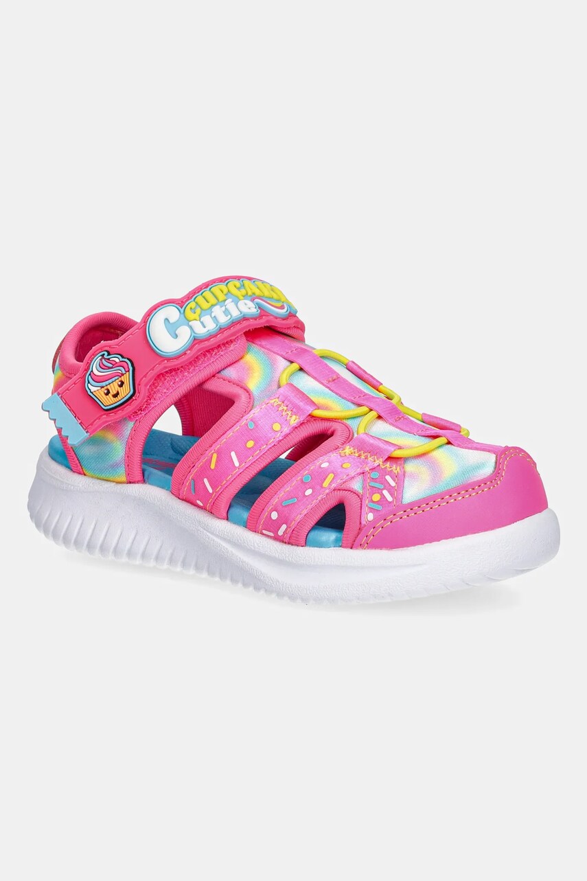 Skechers sandale copii JUMPSTERS SANDAL culoarea roz, 303273N
