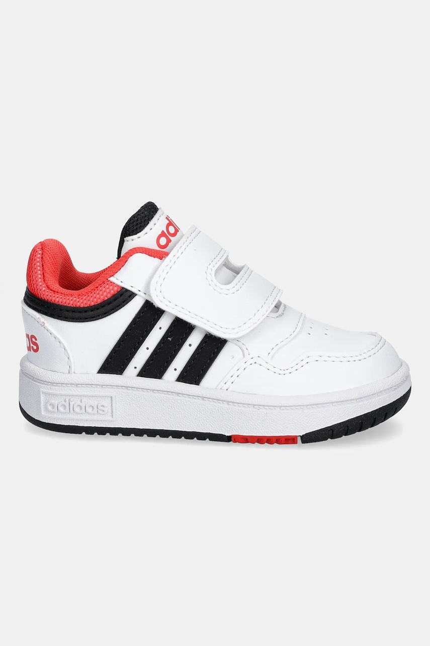 Детские кроссовки adidas Originals HOOPS 3.0 цвет белый H03860 Детские кроссовки adidas Originals HOOPS 3.0 цвет белый H03860