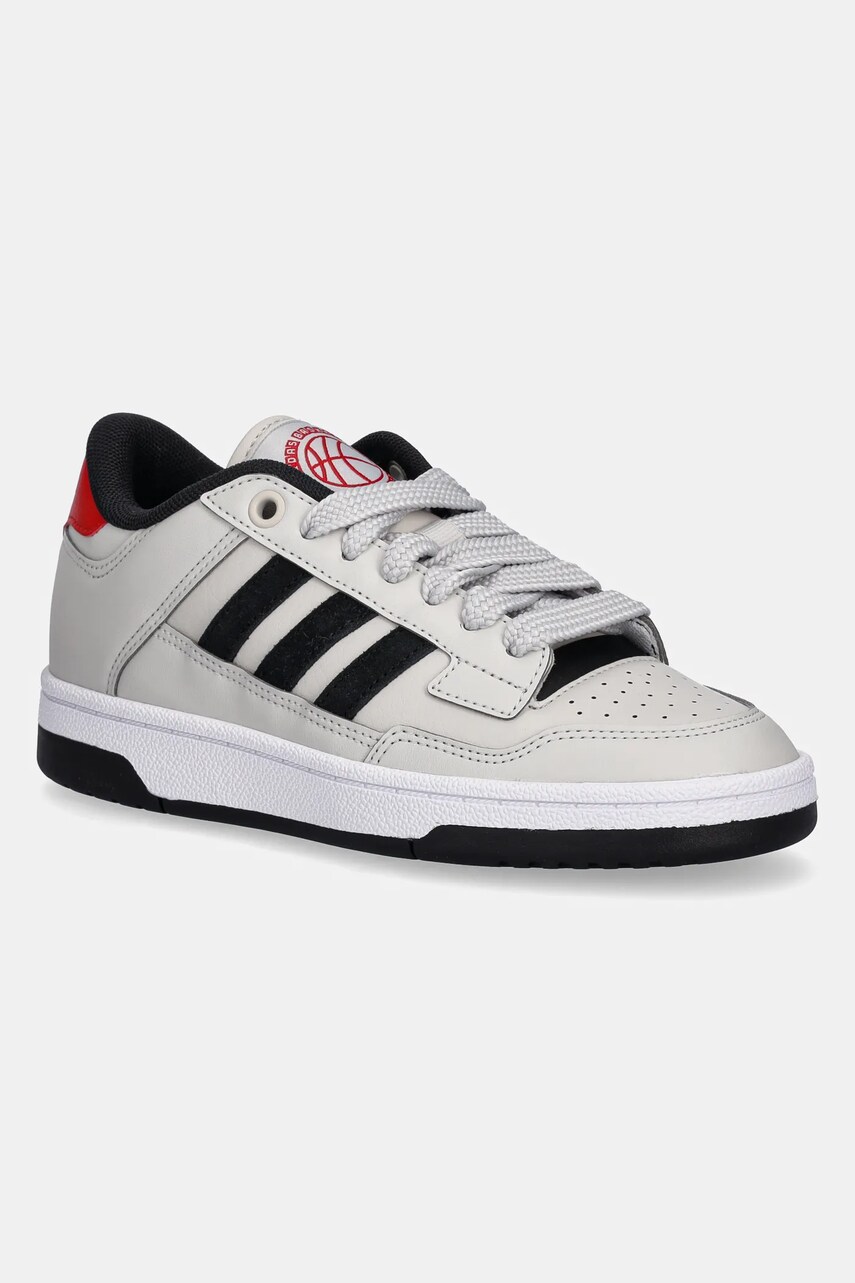 adidas Originals sneakers pentru copii RAPID COURT LOW culoarea gri, JR3178 adidas Originals sneakers pentru copii RAPID COURT LOW culoarea gri, JR3178