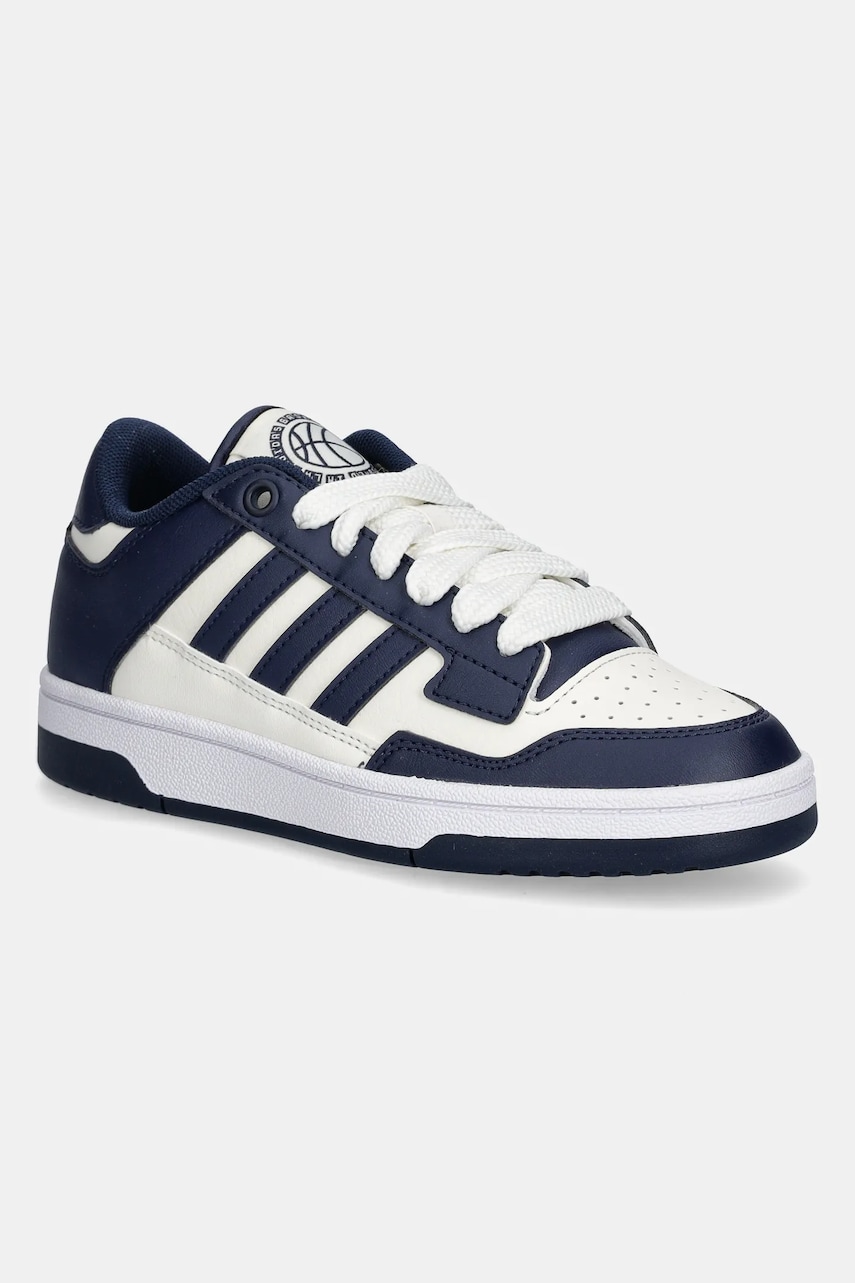adidas Originals sneakers pentru copii RAPID COURT LOW culoarea albastru marin, JR0167 adidas Originals sneakers pentru copii RAPID COURT LOW culoarea albastru marin, JR0167