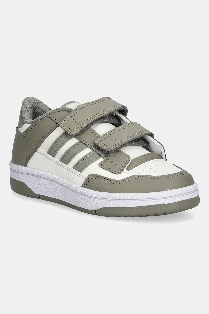adidas Originals sneakers pentru copii RAPID COURT culoarea gri, JP7653 adidas Originals sneakers pentru copii RAPID COURT culoarea gri, JP7653