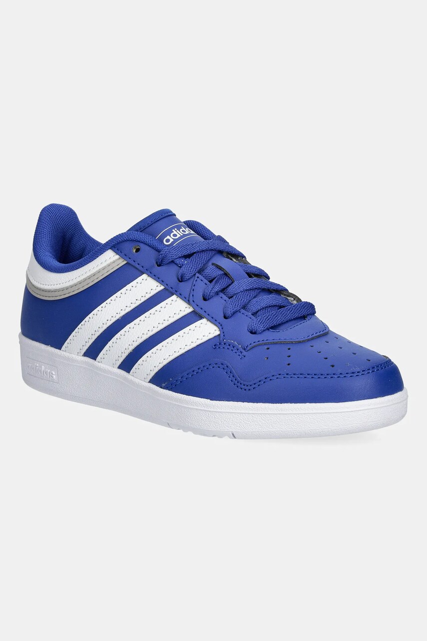 Levně Dětské sneakers boty adidas Originals HOOPS 4.0 modrá barva, JI0899