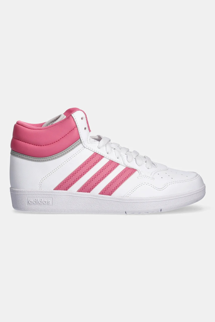 Детские кроссовки adidas Originals HOOPS 4.0 MID цвет белый JI0906 Детские кроссовки adidas Originals HOOPS 4.0 MID цвет белый JI0906