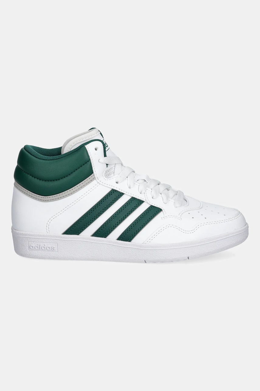 Детские кроссовки adidas Originals HOOPS 4.0 MID цвет зелёный JI0905 Детские кроссовки adidas Originals HOOPS 4.0 MID цвет зелёный JI0905
