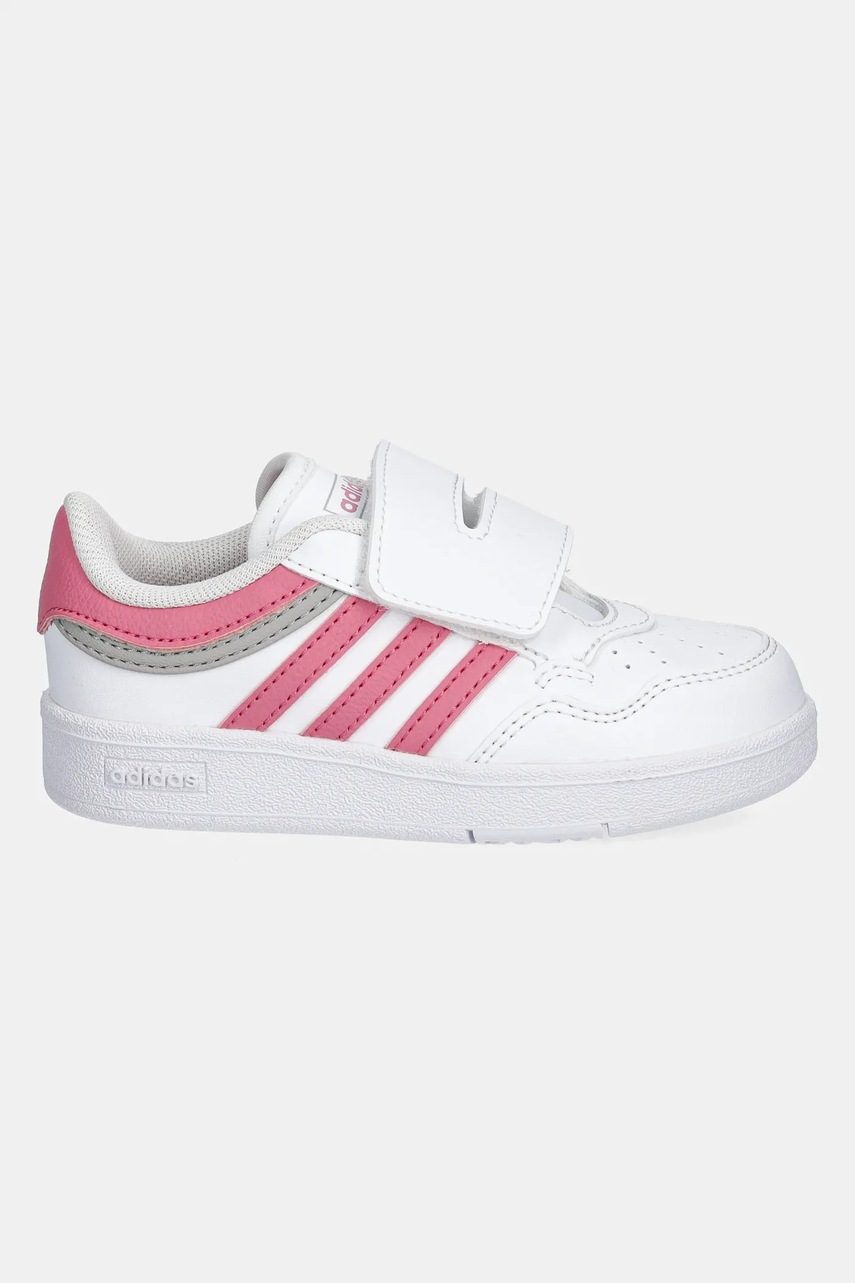 Детские кроссовки adidas Originals HOOPS 4.0 цвет белый JI0910 Детские кроссовки adidas Originals HOOPS 4.0 цвет белый JI0910