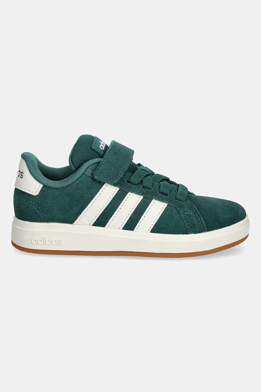 Детские кроссовки adidas GRAND COURT 00s цвет зелёный JP5898 Детские кроссовки adidas GRAND COURT 00s цвет зелёный JP5898
