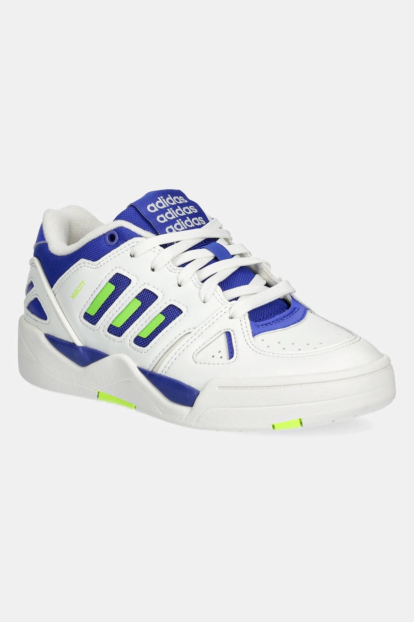 adidas Originals sneakers pentru copii MIDCITY LOW culoarea alb, JH5625 adidas Originals sneakers pentru copii MIDCITY LOW culoarea alb, JH5625
