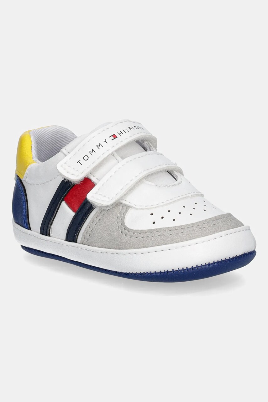 Levně Dětské boty Tommy Hilfiger šedá barva, T0B9-33830