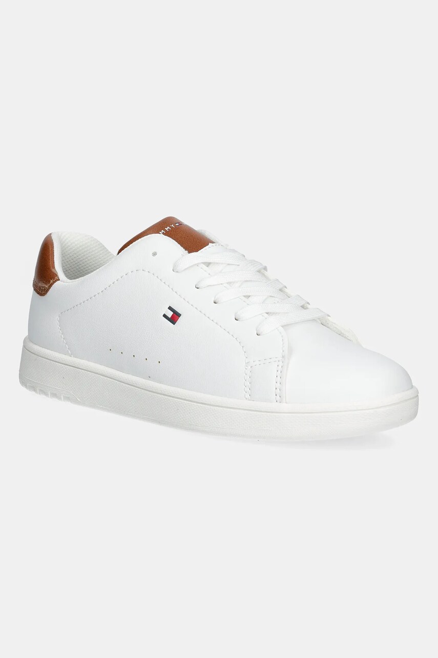 Levně Dětské sneakers boty Tommy Hilfiger hnědá barva, T3X9-33848