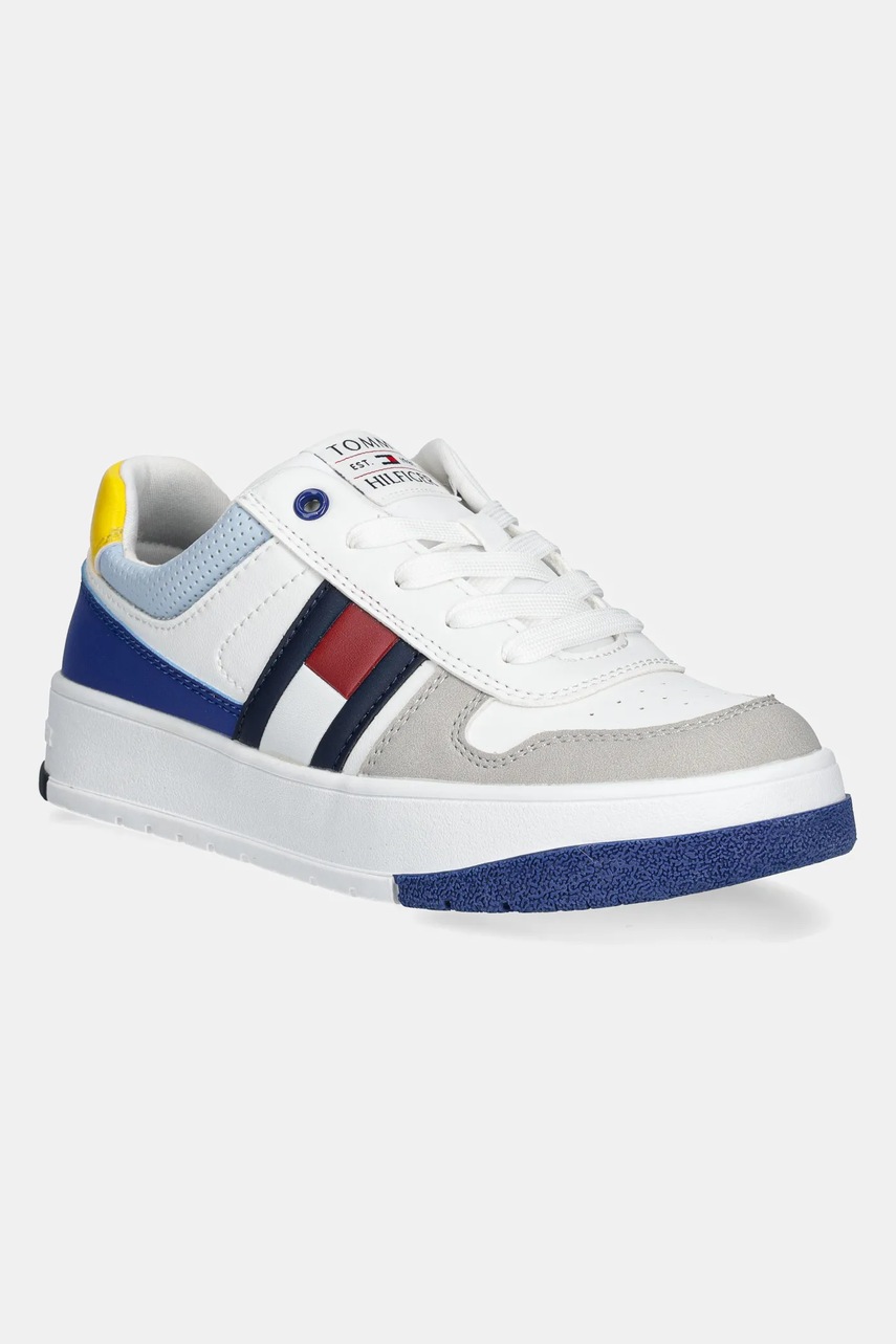 

Детски маратонки Tommy Hilfiger в бяло T3X9-33863, Бял