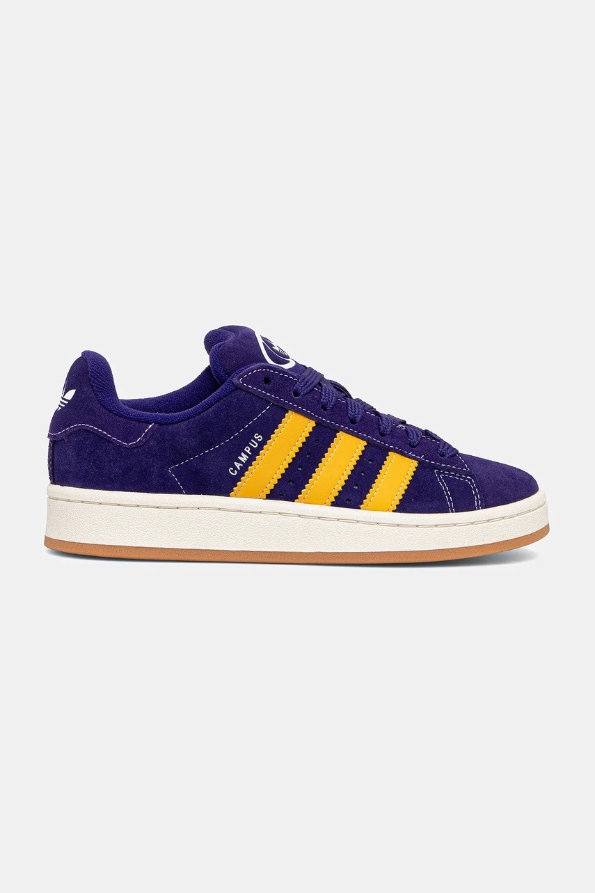 Детские кожаные кроссовки adidas Originals CAMPUS 00s цвет фиолетовый JI0286 Детские кожаные кроссовки adidas Originals CAMPUS 00s цвет фиолетовый JI0286