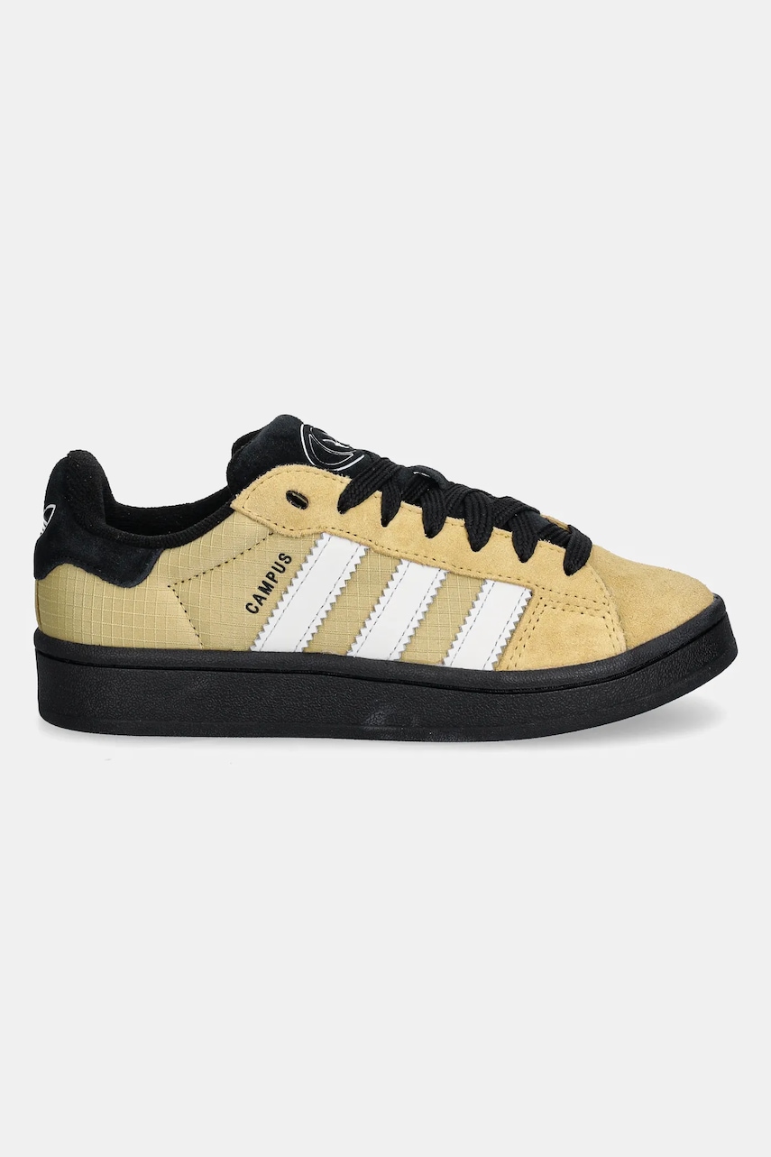 Детские кроссовки adidas Originals CAMPUS 00s цвет жёлтый JH7839 Детские кроссовки adidas Originals CAMPUS 00s цвет жёлтый JH7839