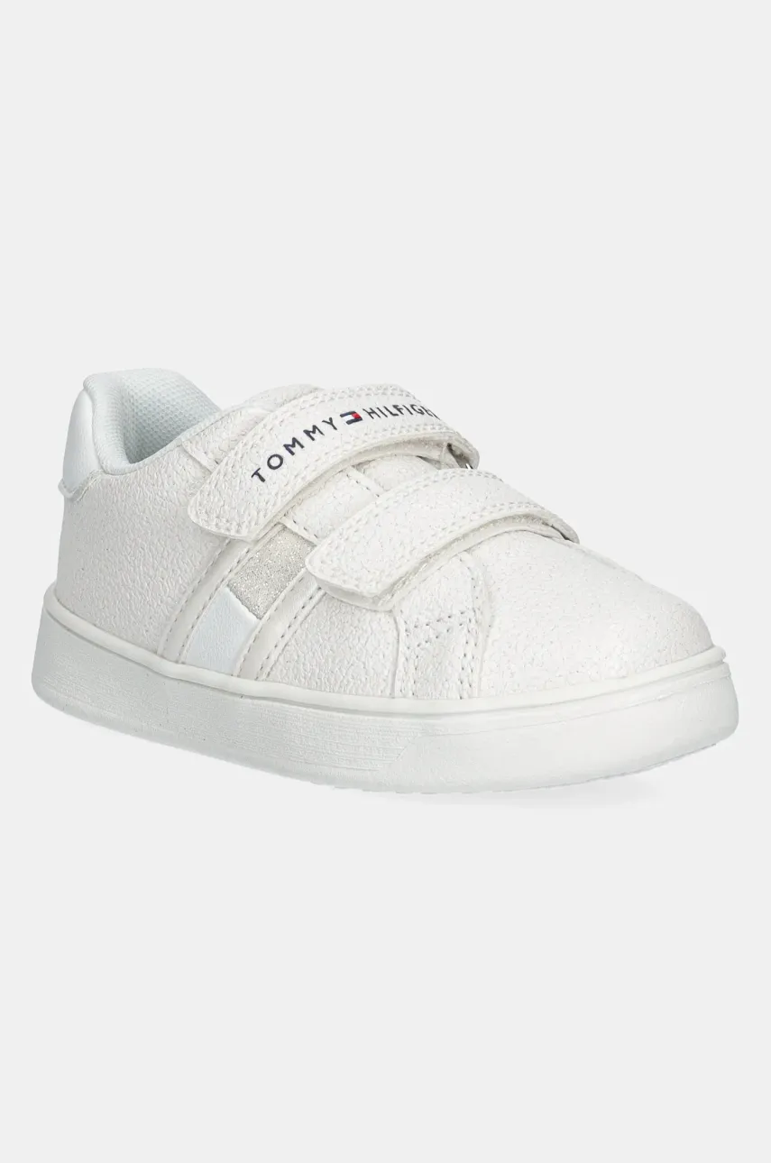 Levně Dětské sneakers boty Tommy Hilfiger bílá barva, T1A9-33726
