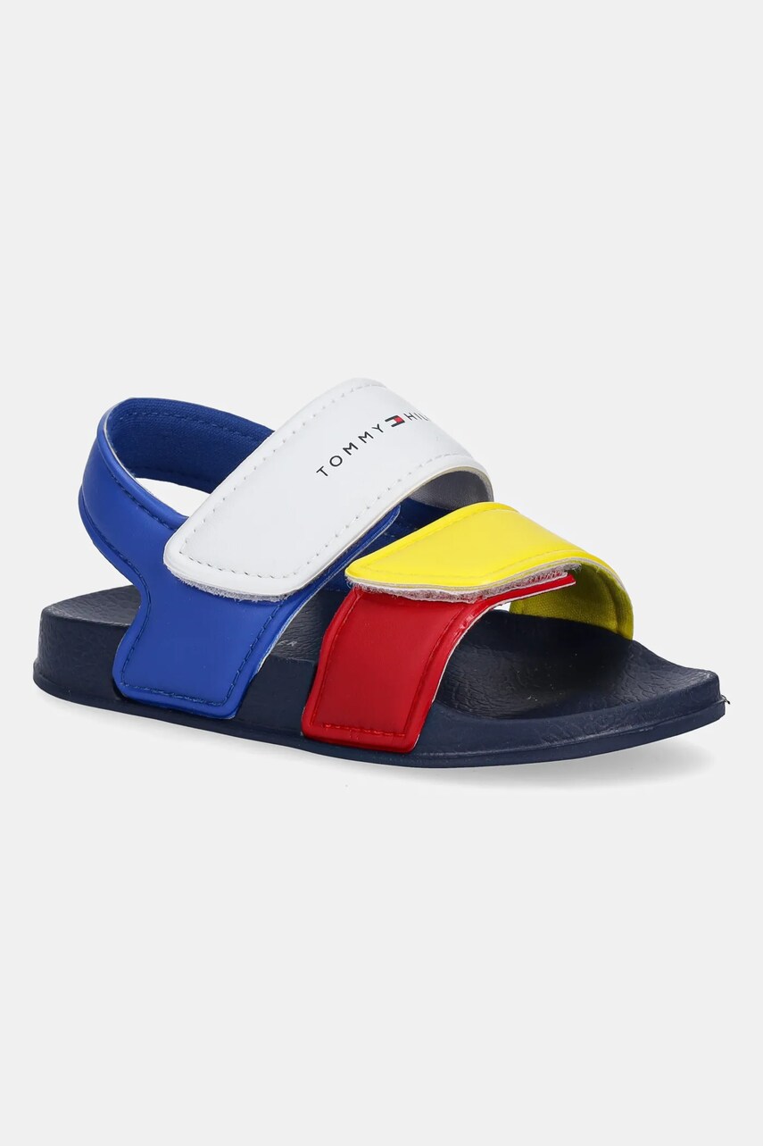 Levně Dětské sandály Tommy Hilfiger žlutá barva, T1X2-33913