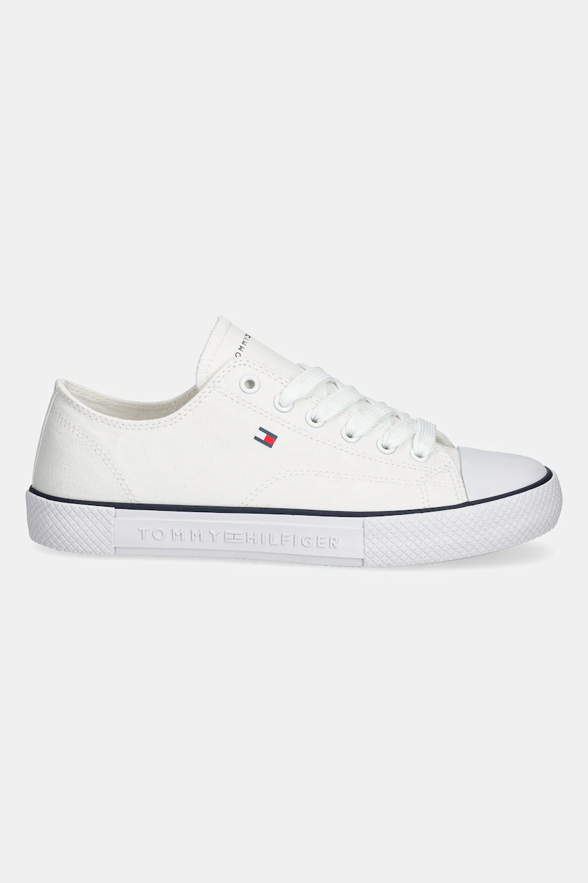 Детские кеды Tommy Hilfiger цвет белый T3X9-33846 Детские кеды Tommy Hilfiger цвет белый T3X9-33846