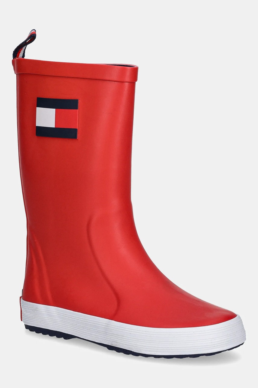 

Детски гумени ботуши Tommy Hilfiger в черно T3XC-33923, Червен