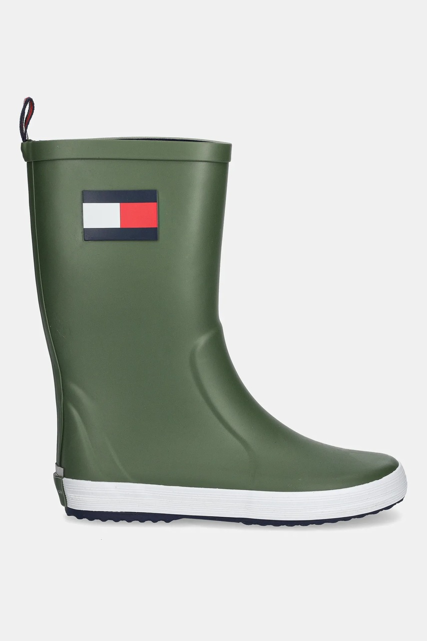 Детские резиновые сапоги Tommy Hilfiger цвет чёрный T3XC-33923