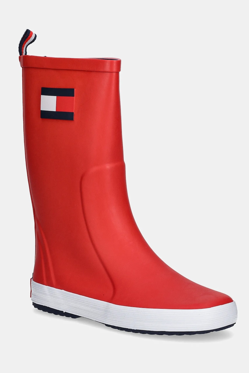 

Детски гумени ботуши Tommy Hilfiger в черно T3XC-33923, Червен