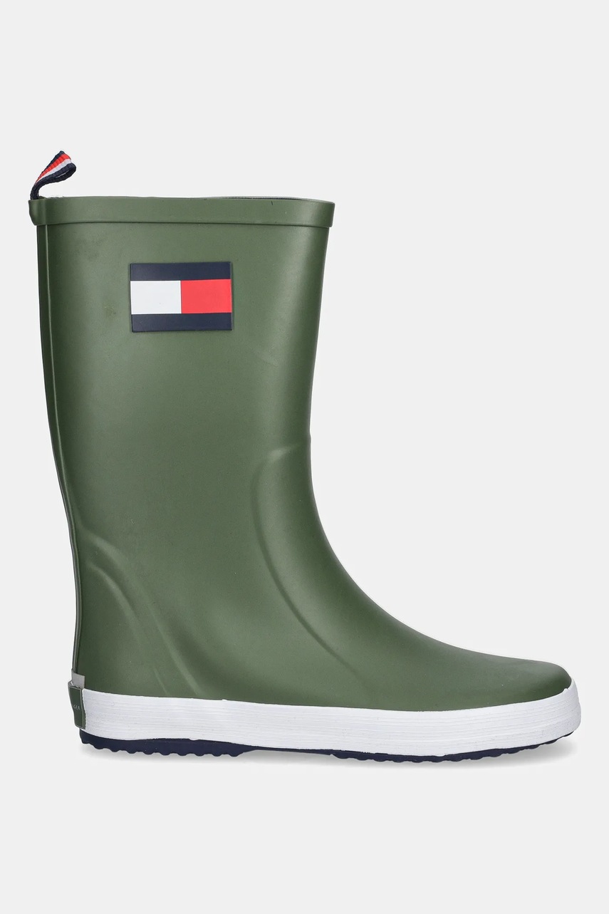 Детские резиновые сапоги Tommy Hilfiger цвет чёрный T3XC-33923