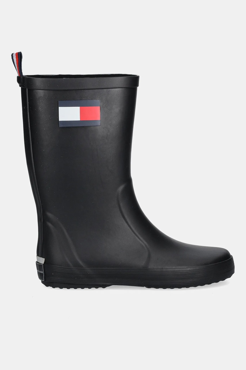 Детские резиновые сапоги Tommy Hilfiger цвет чёрный T3XC-33923