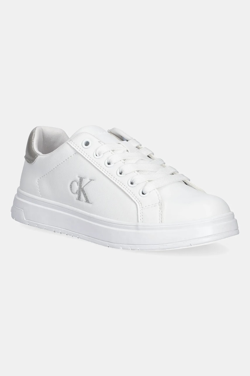 Levně Dětské sneakers boty Calvin Klein Jeans bílá barva, V3A9-82013