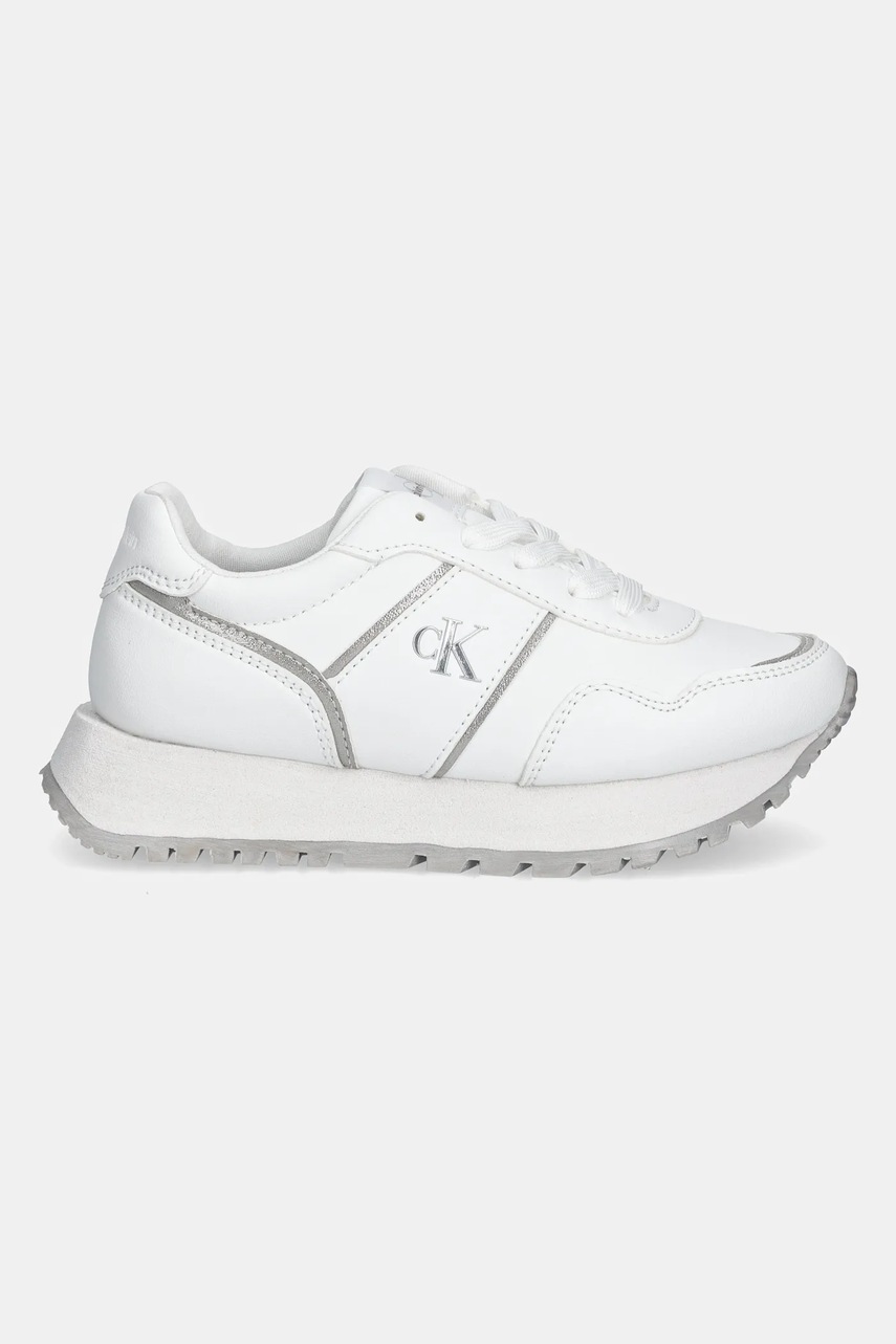 Детские кроссовки Calvin Klein Jeans цвет белый V3A9-82033 Детские кроссовки Calvin Klein Jeans цвет белый V3A9-82033