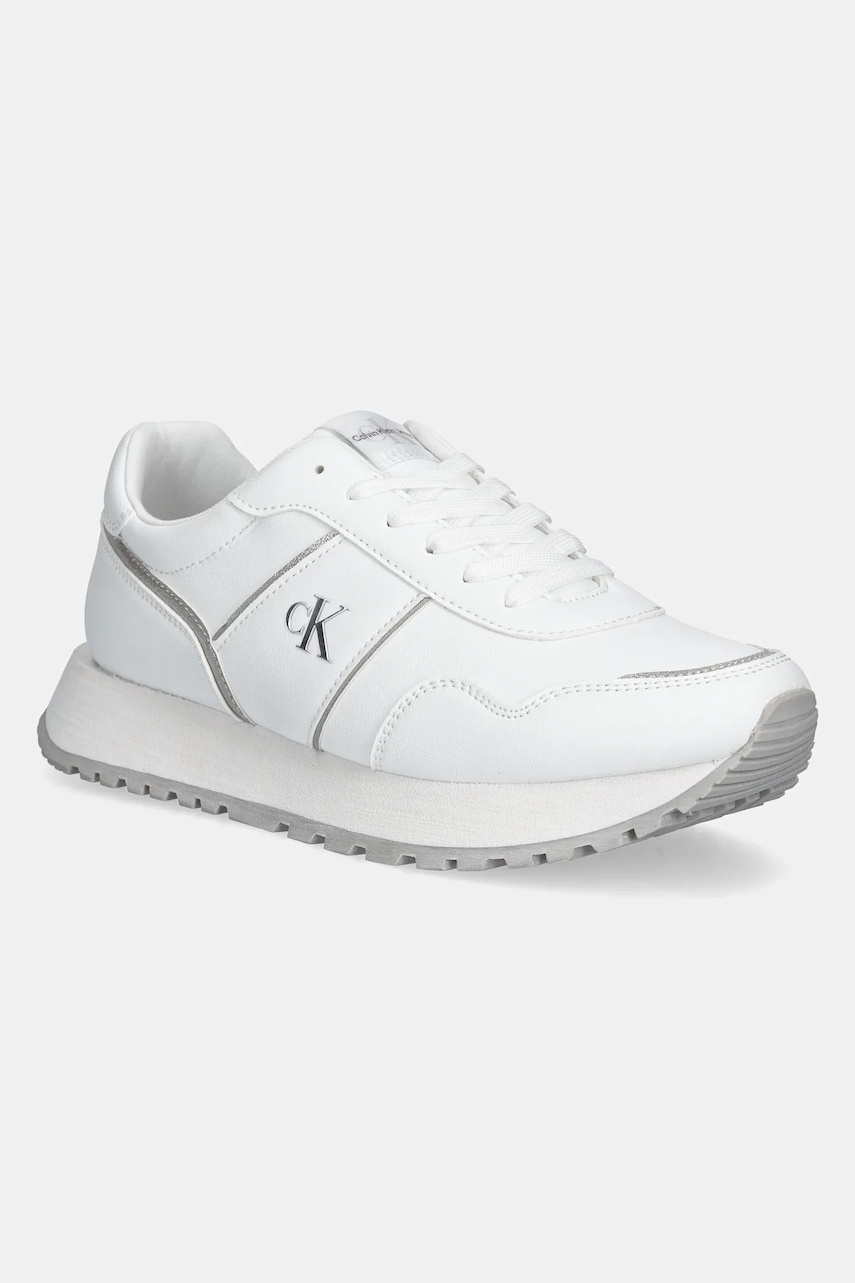 

Детски маратонки Calvin Klein Jeans в бяло V3A9-82033, Бял