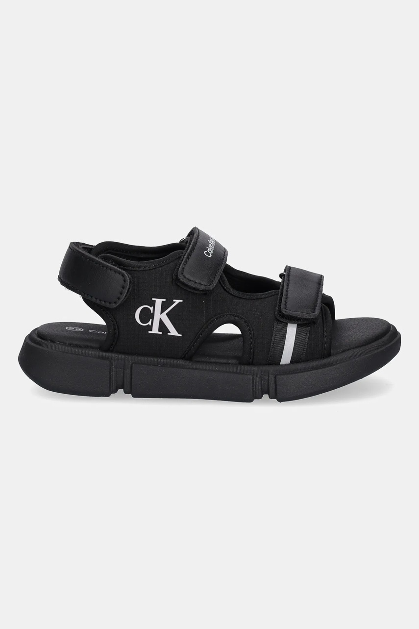 Дитячі сандалі Calvin Klein Jeans колір чорний V3B2-83023