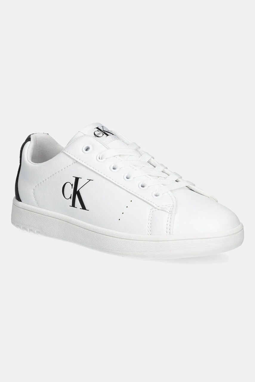 Levně Sneakers boty Calvin Klein Jeans bílá barva, V3X9-82082