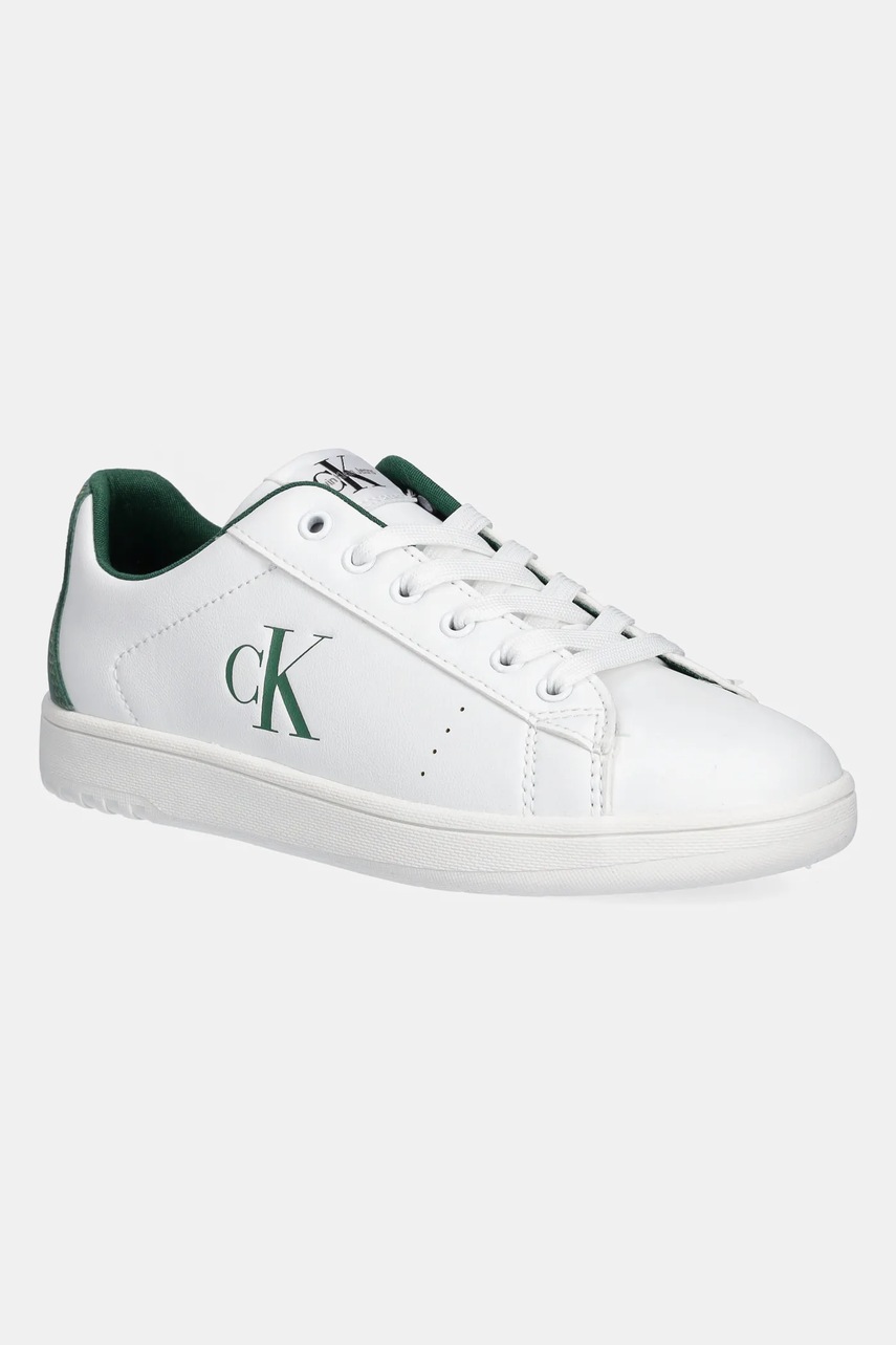 Levně Sneakers boty Calvin Klein Jeans zelená barva, V3X9-82082