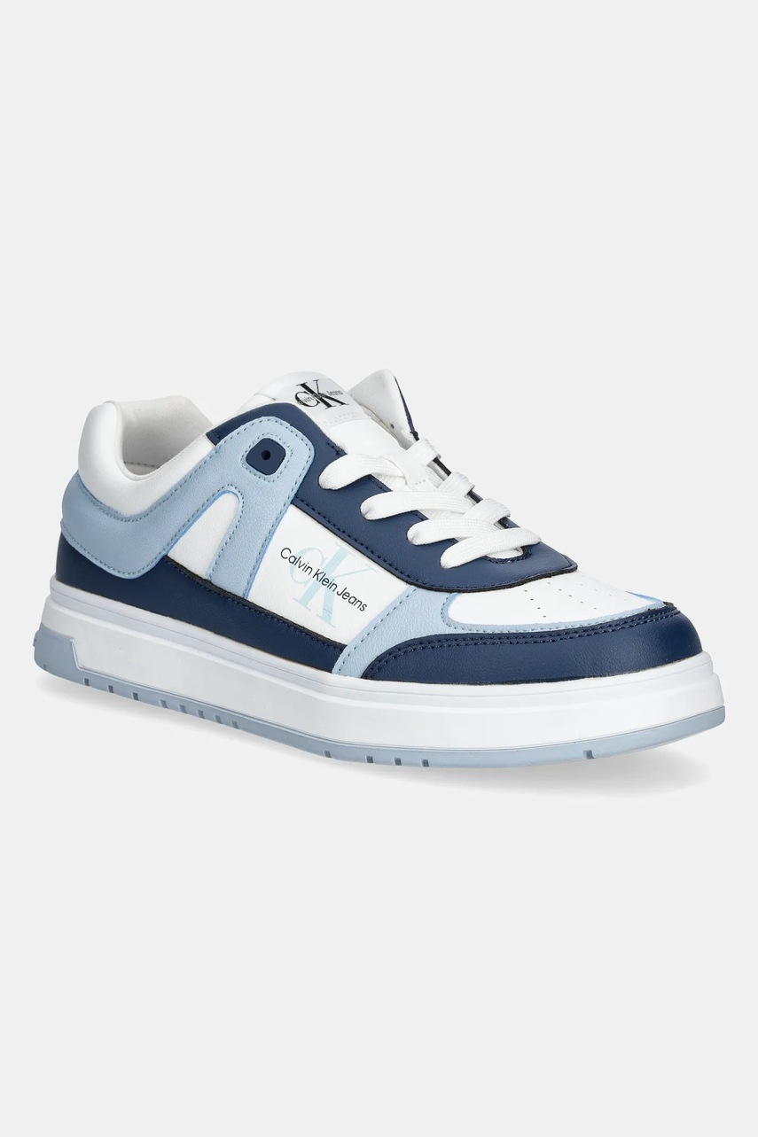 Levně Dětské sneakers boty Calvin Klein Jeans modrá barva, V3X9-82091