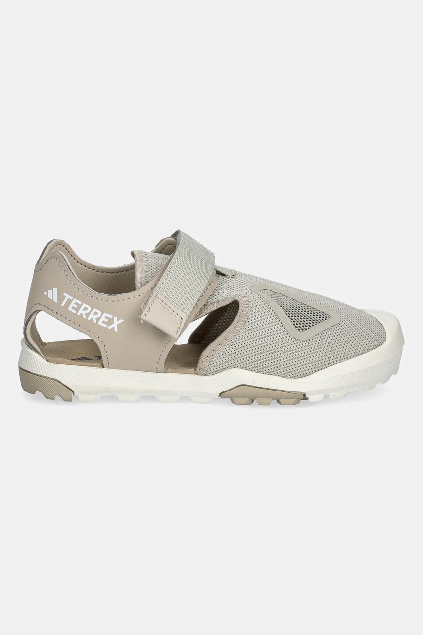 Дитячі сандалі adidas TERREX TERREX CAPTAIN TOEY 2.0 колір зелений JI1363