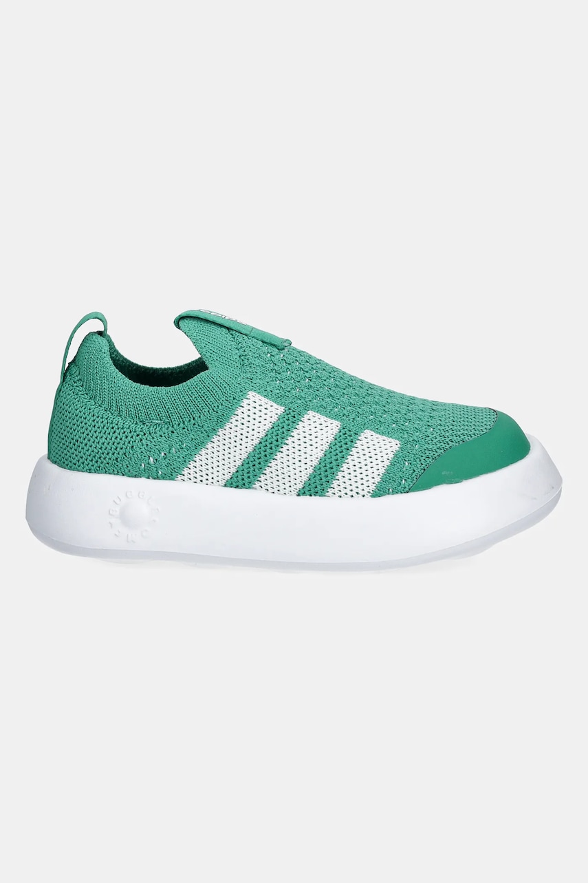 Детские кроссовки adidas BUBBLECOMFY цвет зелёный JI1608 Детские кроссовки adidas BUBBLECOMFY цвет зелёный JI1608