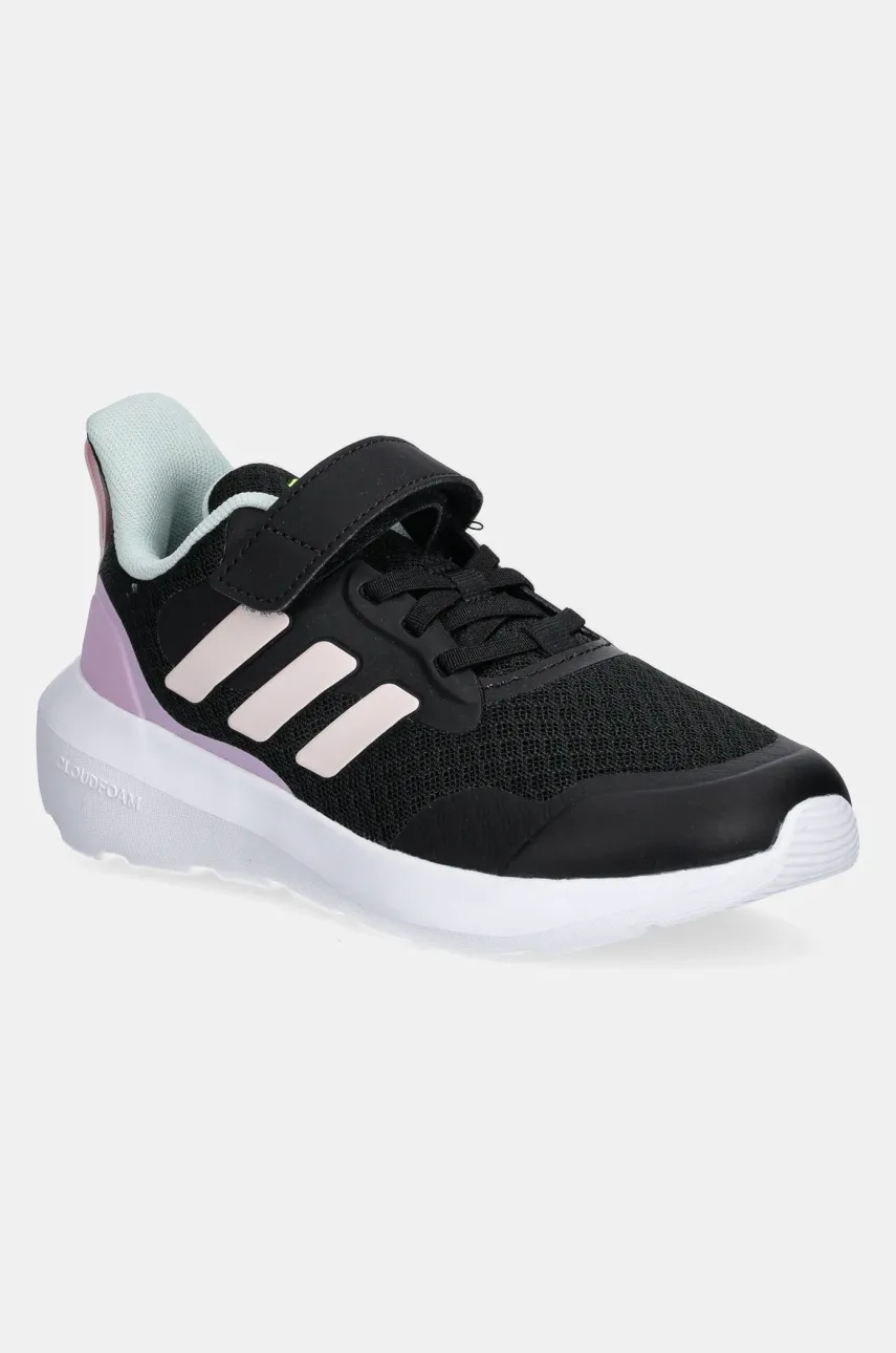 adidas sneakers pentru copii FortaRun 3.0 culoarea negru, JI2192